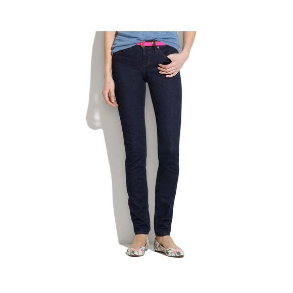 NWT Madewell Skinny Skinny Jeans in Madewell Wash Size 27 - Picture 1 of 6